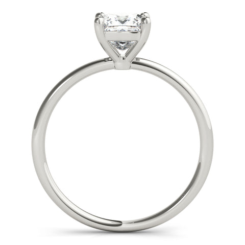 2 ctw Princess Lab Grown Certified Diamond Solitaire Engagement Ring white gold