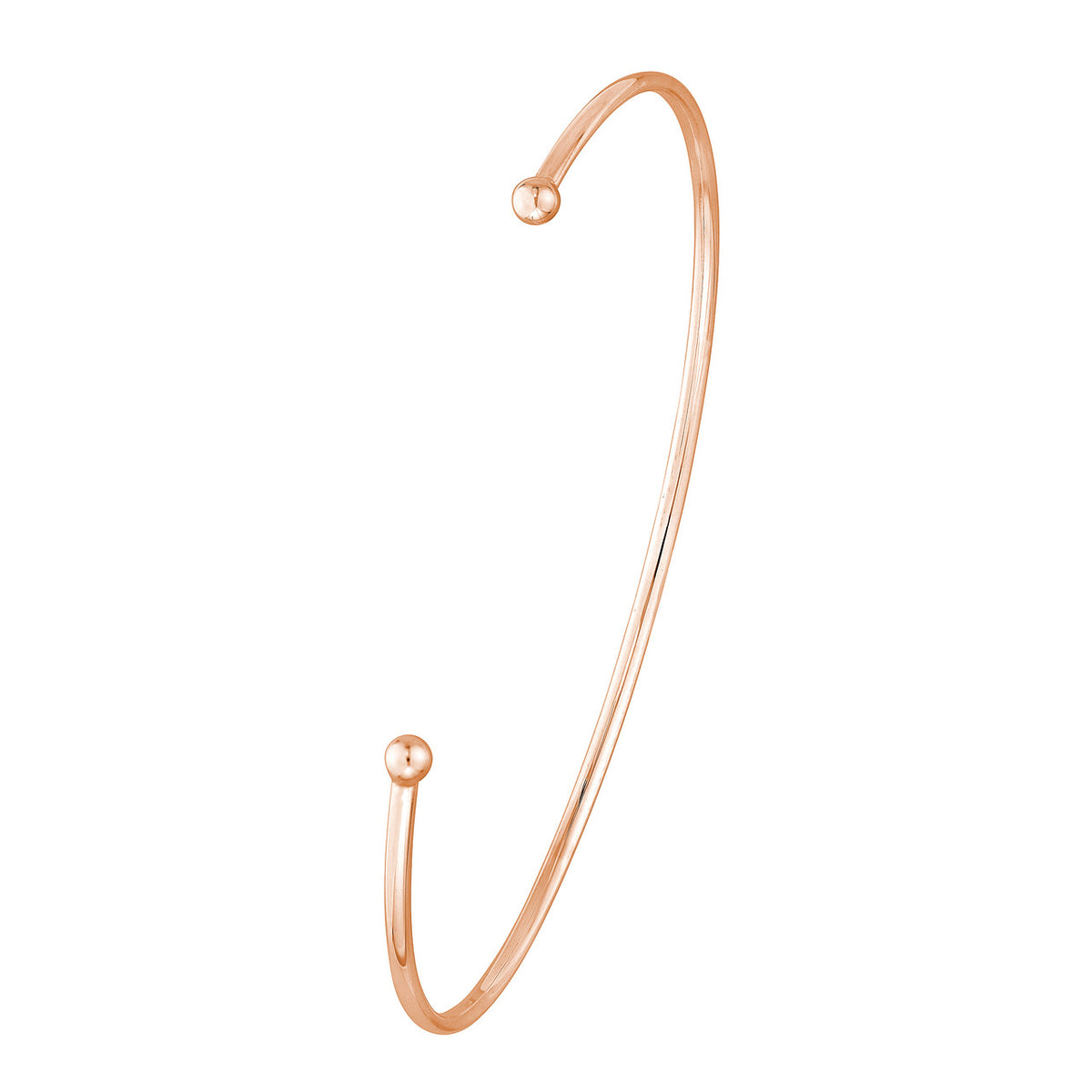 14k Rose Gold Cuff Bracelet