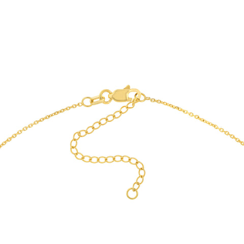 14k Yellow Gold Script Name Necklace