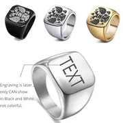 Personalized Photo Ring