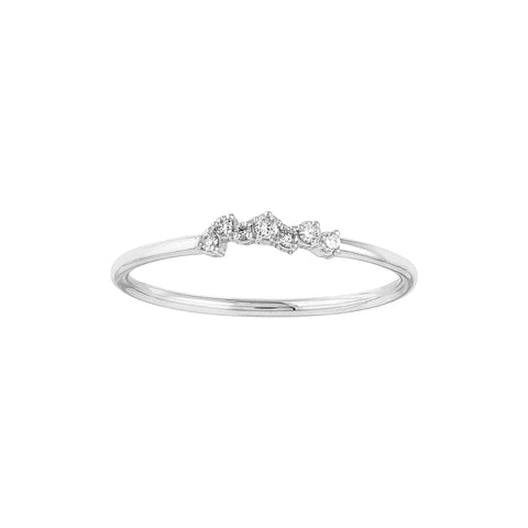 Diamond Cluster Ring