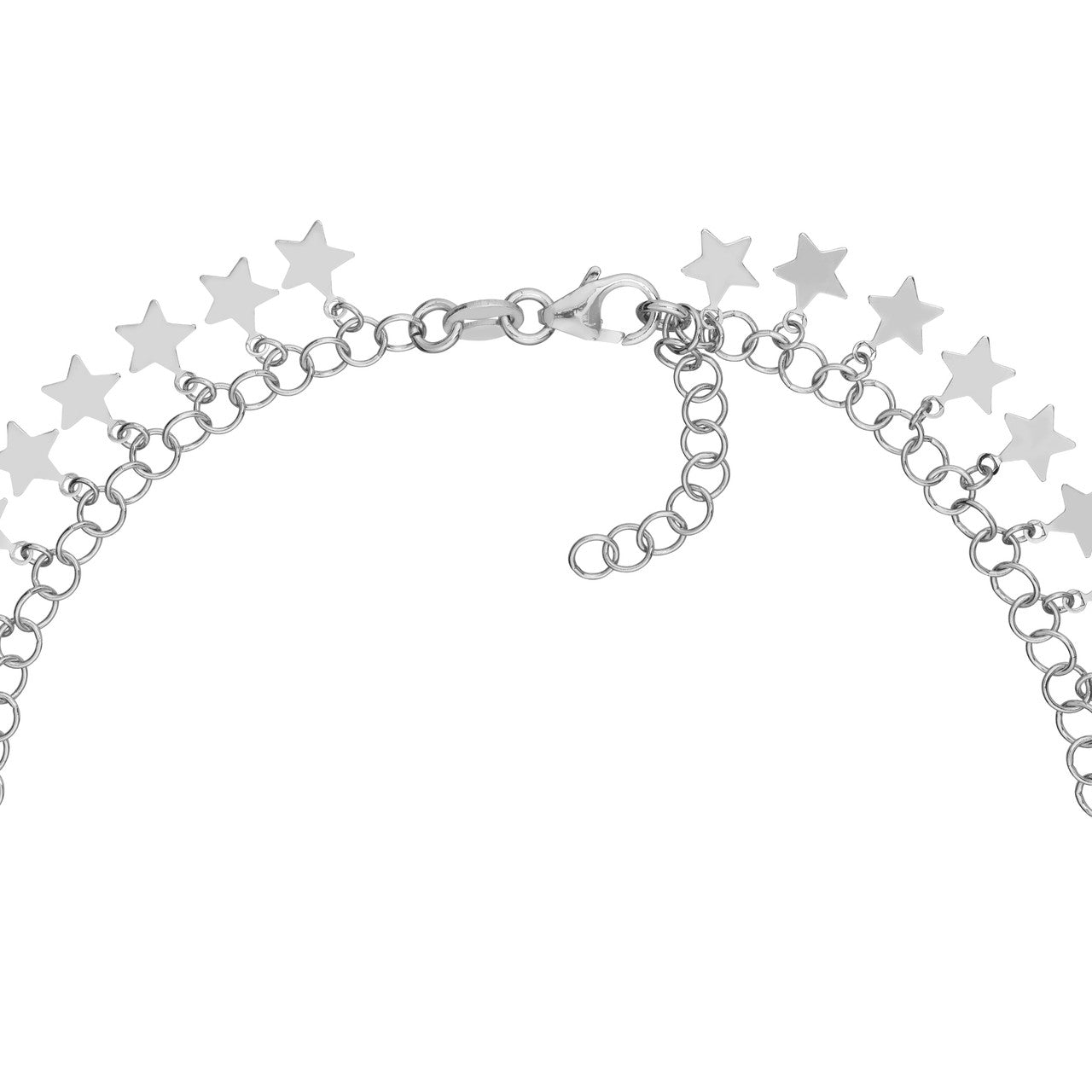 Round Link Hanging Stars Anklet