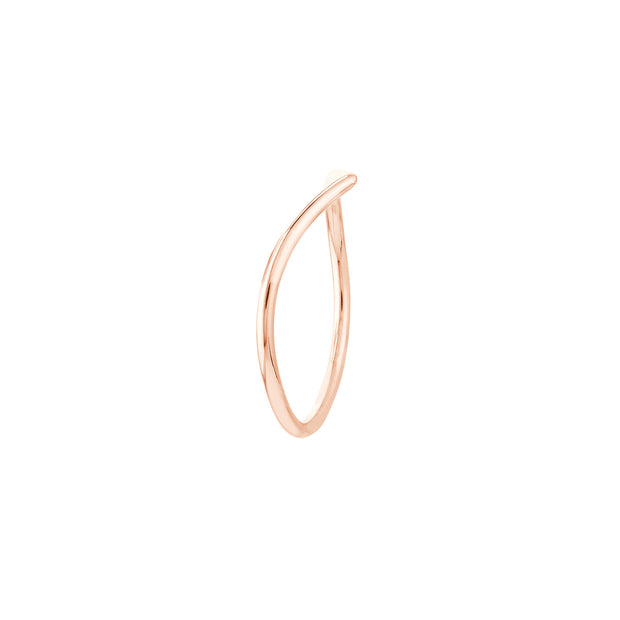 14k Gold Chevron Wire Ring