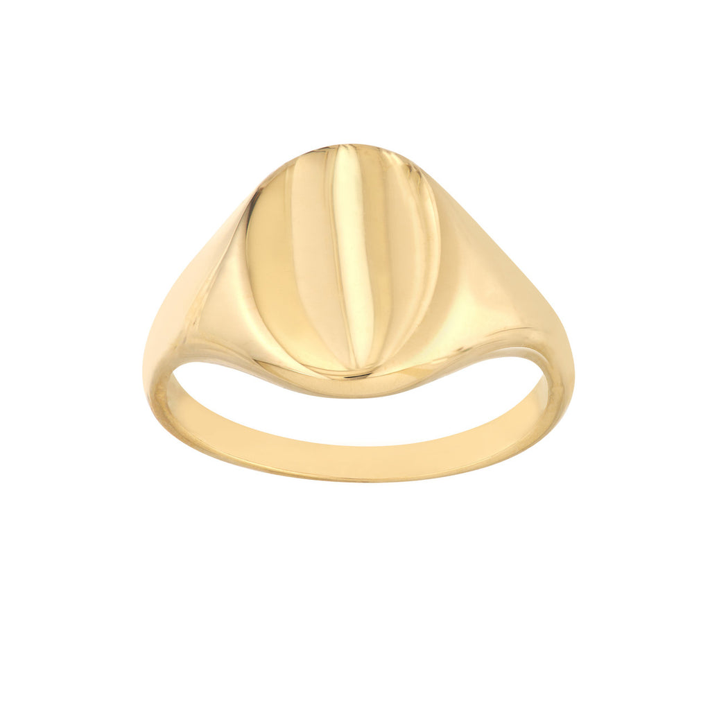 Signet Mini Oval Ring