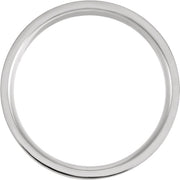 Titanium Grooved Band